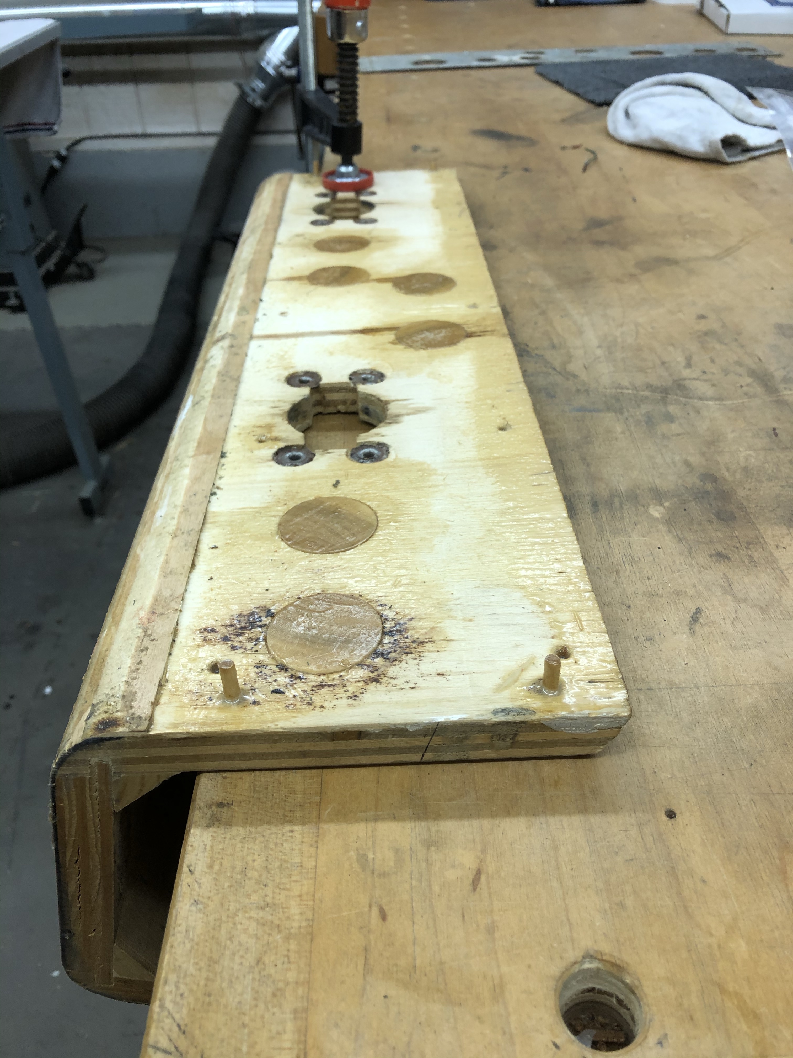 Table Top Control Panel Rough In How to best clean and patch up this control panel? | Museum of the Game ...
