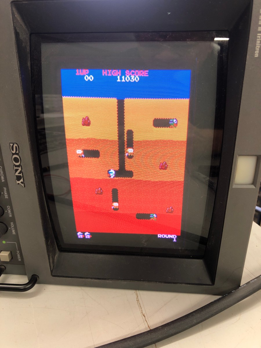 Dig Dug – PCB Repair Logs